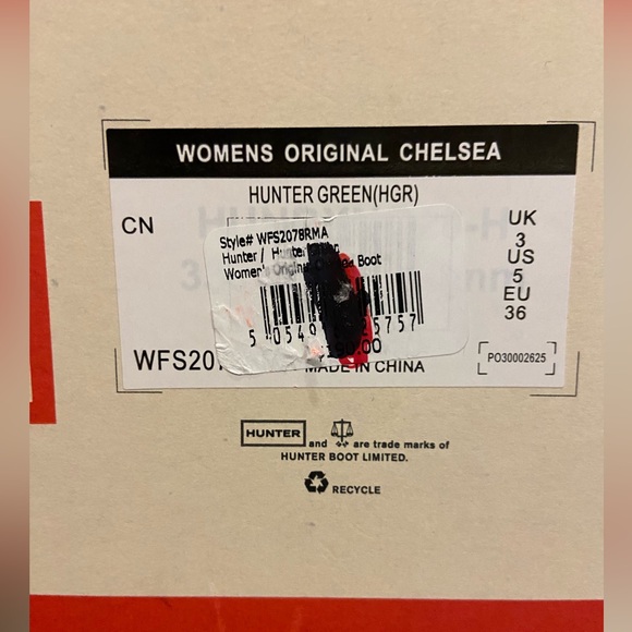 🖤*Brand New* Chelsea hunter boots - Picture 5 of 8